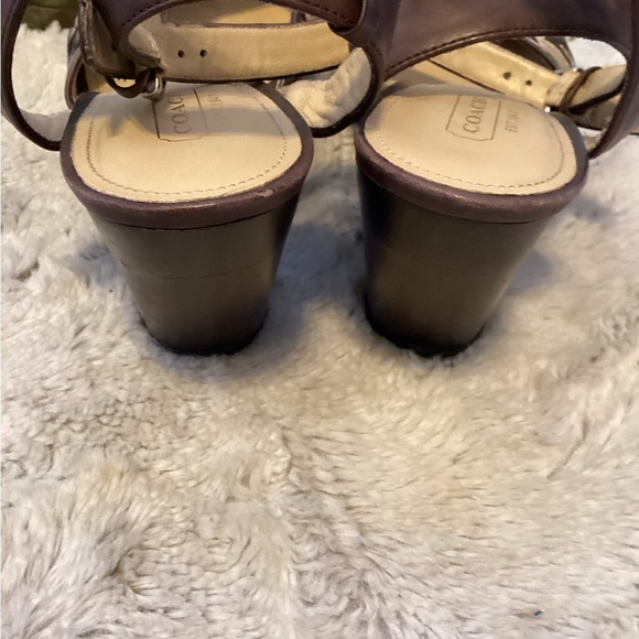 COACH CARLYN PLATFORMS SIZE 7.5 1280 - Picture 6 of 10